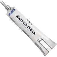 Marqueur de peinture de contr&ocirc;le de s&eacute;curit&eacute;, 1,7 oz, Tube, Blanc Quali-T-Solutions
