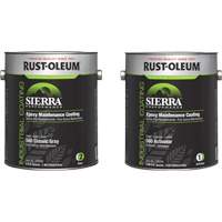Sierra S60 Water-Based Epoxy Maintenance Coating Kit, Gallon, Grey Quali-T-Solutions
