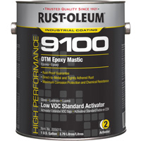 9100 System DTM Epoxy Mastic Standard 250 VOC Activator, Gallon Quali-T-Solutions