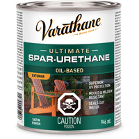 Rev&ecirc;tement &agrave; fini diamant pour bois Varathane, 946 ml, Transparent, Satin Quali-T-Solutions