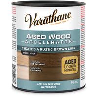 Acc&eacute;l&eacute;rateur de vieillissement du bois Varathane, 946 ml, Brun rustique Quali-T-Solutions