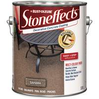 Rev&ecirc;tement de b&eacute;ton d&eacute;coratif Stoneffects, 3,78 L, Textur&eacute;, Beige Quali-T-Solutions