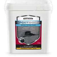 Remplisseur de nids-de-poule dasphalte EpoxyShield, Seau, Noir Quali-T-Solutions