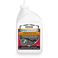 Mat&eacute;riau de remplissage de fissures caoutchout&eacute; de qualit&eacute; sup&eacute;rieure EpoxyShield, Bouteille, Noir Quali-T-Solutions