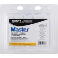 Master Microfiber Roller Cover, 10 mm (3/8") Nap, 101.6 mm (4") L Quali-T-Solutions