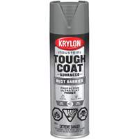 Peinture Tough Coat avec technologie Rust Barrier, Appr&ecirc;t gris, Ultra-mat, 425 g, Canette a&eacute;rosol Quali-T-Solutions