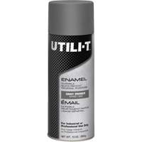UTILI-T General Purpose Enamel Spray Paint, Grey Primer, 10 oz./283 g, Aerosol Can Quali-T-Solutions