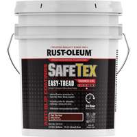 Rev&ecirc;tement d'acrylique SafeTex Easy-Tread, 4 gal., &agrave; l'eau, Plat/Textur&eacute;, Rouge Quali-T-Solutions