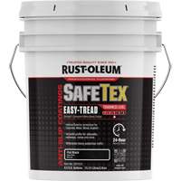 Rev&ecirc;tement d'acrylique SafeTex Easy-Tread, 4 gal., &agrave; l'eau, Plat/Textur&eacute;, Noir Quali-T-Solutions