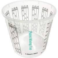 Gobelet en plastique pour m&eacute;lange de peinture, 1,25 L Quali-T-Solutions