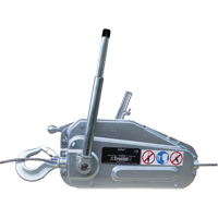 Palan &agrave; c&acirc;ble d'acier Tirfor - TU17, Diam&egrave;tre du fil 5/16", Capacit&eacute; 2000 lb (1 tonne) Quali-T-Solutions