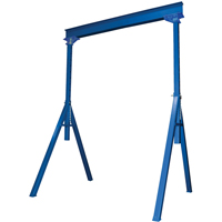 Lift Mate Workstation Gantries, 10' L, 1000 lbs. (0.5 tons) Capacity Quali-T-Solutions