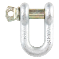 Manille d'ancrage &agrave; chaîne, 5/16", Cheville &agrave; vis, Galvanis&eacute; &agrave; chaud Quali-T-Solutions