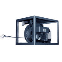 Palan &eacute;lectrique &agrave; c&acirc;ble d'acier avec enrouleur Gripwinch Quali-T-Solutions
