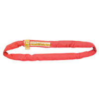 &eacute;lingue de levage en polyester ronde, Rouge, 3" la x 3' lo, 14 000 lb Charge verticale Quali-T-Solutions