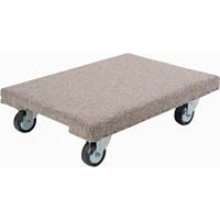 Wood Dollies - Medium-Duty, Polyolefin Wheels, 900 lbs. Capacity, 18" W x 24" D x 7" H Quali-T-Solutions