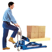 Table &eacute;l&eacute;vatrice surbaiss&eacute;e &agrave; ciseaux Dandy Lift, 37-1/10" lo x 19-7/10" la, Acier, Capacit&eacute; 1100 lb Quali-T-Solutions