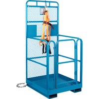 High Work Maintenance Platform, 36" W x 36" D x 72" H, 1000 lbs. Capacity, Steel Quali-T-Solutions