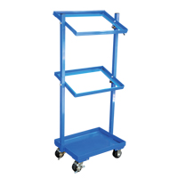 Chariot &agrave; cueillette, Acier, 30-11/16" la x 19-1/4" p, 3 tablettes, Capacit&eacute; 300 lb Quali-T-Solutions