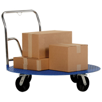 Chariot &agrave; plateforme ergonomique Quali-T-Solutions