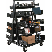 Adjust-A-Tray Trucks, 30" x 38" x 64", 2500 lbs. Capacity Quali-T-Solutions