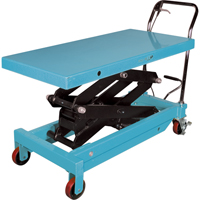 Heavy-Duty Hydraulic Scissor Lift Table, 48" L x 24" W, Steel, 1545 lbs. Capacity Quali-T-Solutions