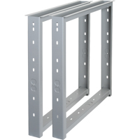 &eacute;tabli - Pieds, Acier, 22" p x 32" h, Paire Quali-T-Solutions