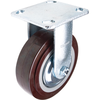 Roulette, Fixe, 6" (152,4 mm), Polyur&eacute;thane, 850 lb (385 kg) Quali-T-Solutions