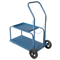 Chariots de soudage Mini-MIG, Roues Caoutchouc, Base de , 1000 lb Quali-T-Solutions