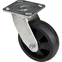 Hi-Temp Caster, Swivel, 6" (152.4 mm), Nylon, 880 lbs. (399 kg.) Quali-T-Solutions