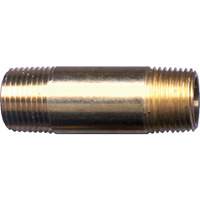 Long Nipple, Brass, 1/4", NPT Quali-T-Solutions