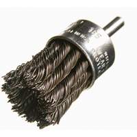 Knotted Wire End Brushes, 1" Dia., 0.012" Wire Dia., 1/4" Shank Quali-T-Solutions