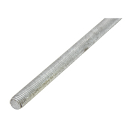 Tige filet&eacute;e, 1/4"-20, 36" lo, Galvanis&eacute;, Grade Calibre 2 Quali-T-Solutions