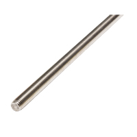 Threaded Rod, 1/4"-20, 36" L, Stainless Steel, Grade 18-8 Grade Quali-T-Solutions