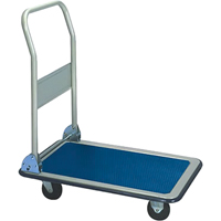 Chariot &agrave; plateforme, Acier, 400 lb, 35" lo x 23" la, Hauteur 32,5" Quali-T-Solutions