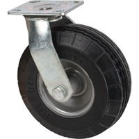 Flat-Free Caster, Swivel, 8" (203.2 mm), Flat-Free, 275 lbs. (125 kg.) Quali-T-Solutions