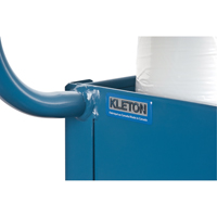 Deep Lipped Service Cart, 2 Tiers, 24" W x 47" H x 36" D, 1200 lbs. Capacity Quali-T-Solutions