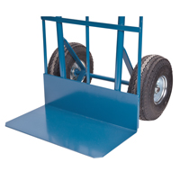 Load Retention Hand Truck, Dual Handle, Steel, 53" Height, 600 lbs. Capacity Quali-T-Solutions