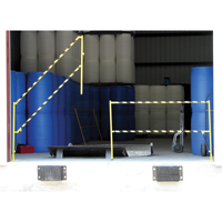 Barri&egrave;re &agrave; bascule de s&eacute;curit&eacute;, 10' lo x 42-5/8" ha, 159" &eacute;lev&eacute;e, Jaune Quali-T-Solutions