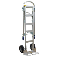 SPTN-SR-T18-SR Spartan Sr. Convertible Hand Truck, Aluminum, 1000 lbs. Capacity Quali-T-Solutions