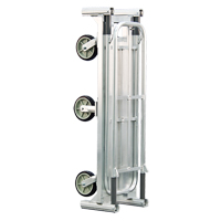 Chariot de livraison en vrac pliant en aluminium U-Boat, 18" la x 61" lo, 1200 lb cap, Roues Polyur&eacute;thane Quali-T-Solutions