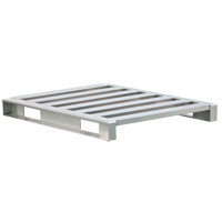 Palette &agrave; canaux en aluminium 4 c&ocirc;t&eacute;s Quali-T-Solutions