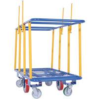 Horizontal Panel Cart, 63-7/16" x 28-1/2" x 40-15/16", 2000 lbs. Capacity Quali-T-Solutions