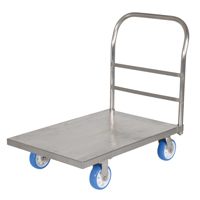 Chariot &agrave; plateforme, 36" lo x 24" la x Capacit&eacute; 2000 lb, Roues en Polyur&eacute;thane Quali-T-Solutions