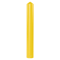 Enveloppe lisse pour butoir, 4" dia. x 56" l, Jaune Quali-T-Solutions