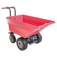 Chariot &agrave; bascule motoris&eacute;, Capacit&eacute; 6 cu.ft., 40" h x 25" la x 56" p Quali-T-Solutions