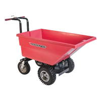 Chariot &agrave; bascule motoris&eacute;, Capacit&eacute; 6 cu.ft., 40" h x 25" la x 56" p Quali-T-Solutions