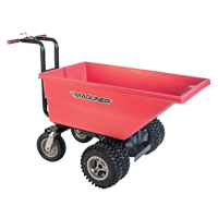 Chariot &agrave; bascule motoris&eacute;, Capacit&eacute; 6 cu.ft., 40" h x 33-1/2" la x 56" p Quali-T-Solutions