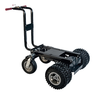 Chariot &agrave; bascule motoris&eacute;, Capacit&eacute; 27 cu. ft., 51" h x 81" la x 33" p Quali-T-Solutions
