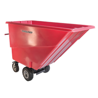 Chariot &agrave; bascule motoris&eacute;, Capacit&eacute; 27 cu. ft., 51" h x 81" la x 33" p Quali-T-Solutions